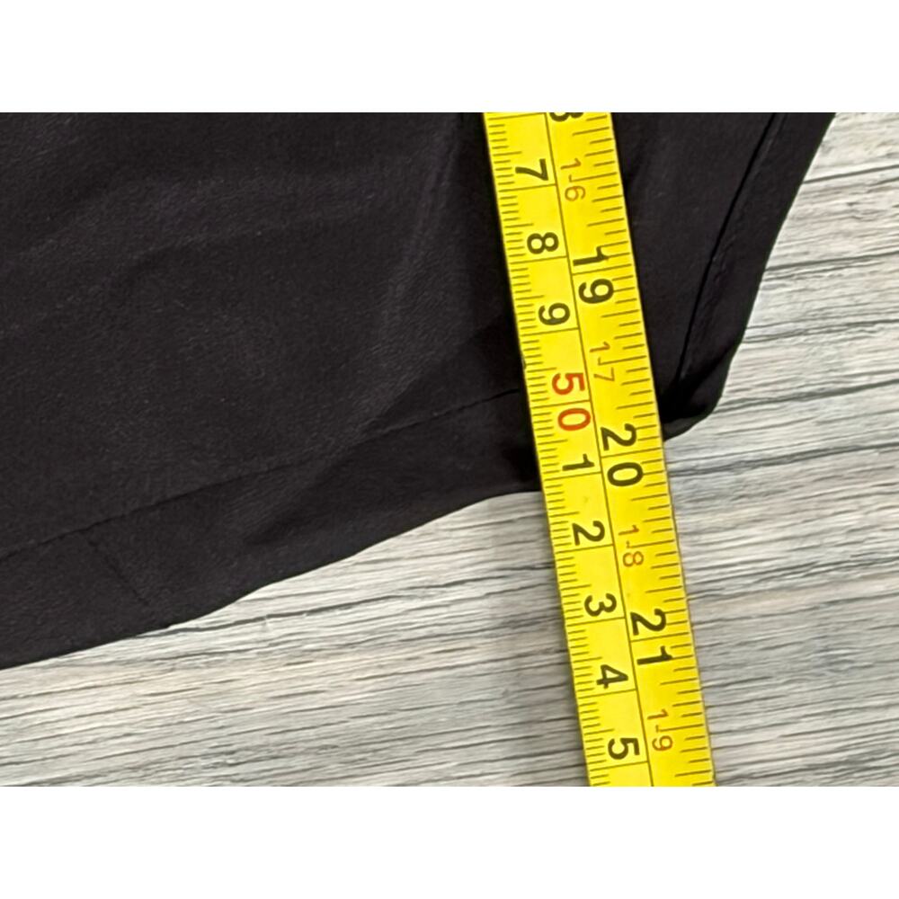 Madewell Black Layton Midi Strap Dress Sz 16 - Picture 9 of 12